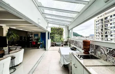 Cobertura com 3 quartos, suíte, 2 vagas à venda, 152 m² por r$ 2.150.000 - botafogo