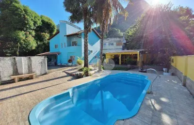 Grajaú, próximo a reserva , casa duplex, terreno com 1000m², 5qts, com 4 suítes, 6 vagas, espaço gourmet, piscina  - grajaú - rio de janeiro/rj