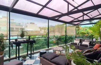Cobertura com 4 quartos à venda, 592 m² por r$ 3.890.000- jardim oceânico - rio de janeiro/rj