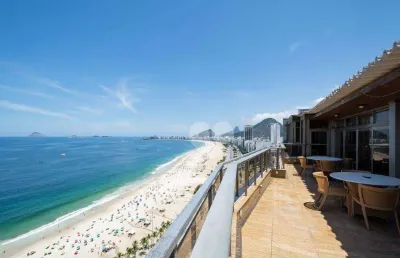 Cobertura com 4 dormitórios à venda, 470 m² por r$ 16.000.000,10 - copacabana - rio de janeiro/rj
