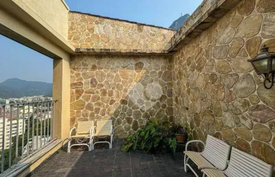 Cobertura com 3 dormitórios à venda, 232 m² por r$ 2.100.000,00 - jardim botânico - rio de janeiro/rj
