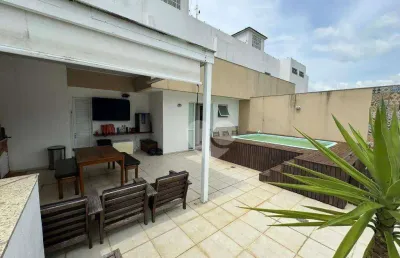 Cobertura à venda, 161 m² por r$ 1.500.000,00 - barra da tijuca - rio de janeiro/rj