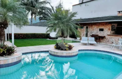Casa com 4 suítes à venda, 608 m² por r$ 2.200.000 - recreio dos bandeirantes - rio de janeiro/rj