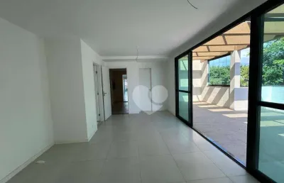 Cobertura com 3 quartos para alugar, 166 m² por r$ 8.102/mês - recreio dos bandeirantes - rio de janeiro/rj