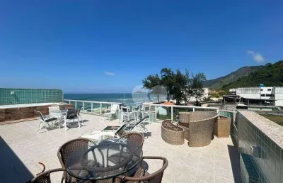 Cobertura com 2 quartos e vista mar à venda, 191 m² por r$ 1.720.000 - recreio dos bandeirantes - rio de janeiro/rj