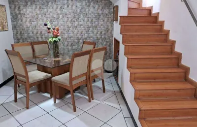 Casa com 3 quartos 1 vaga, 113 m², à venda no grajaú - rio de janeiro/rj