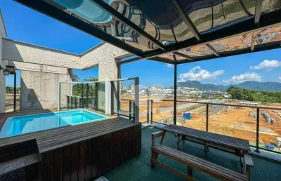 Cobertura com 4 quartos à venda, 174 m² por r$ 1.000.000 - recreio dos bandeirantes - rio de janeiro/rj