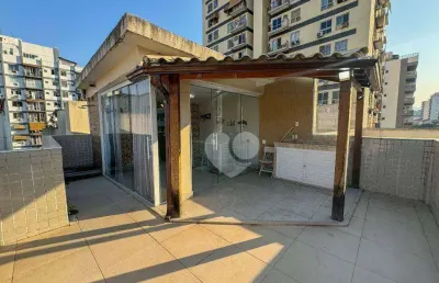 Cobertura duplex  com 2 quartos 1 vaga à venda em vila isabel, rio de janeiro/rj