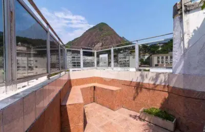 Cobertura com 3 dormitórios à venda, 145 m² por r$ 1.300.000,00 - laranjeiras - rio de janeiro/rj