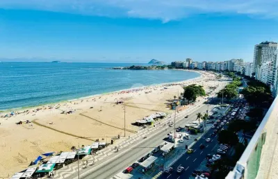 Cobertura com 4 dormitórios à venda, 338 m² - copacabana - rio de janeiro/rj