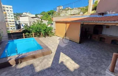Linda casa - piscina - vaga - 181m2 ( + - 200m2 de área externa) largo das neves - sta teresa - r$ 1.230.000,00 - rio de janeiro/rj