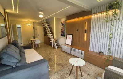 Cobertura com 3 quartos à venda, 158 m² por r$ 1.050.000 - recreio dos bandeirantes - rio de janeiro/rj