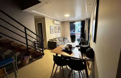 Cobertura duplex com 3 quartos 2 vagas no condomínio garden park à venda no grajáu, rio de janeiro/rj