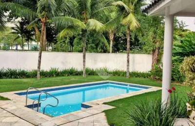 Casa com 6 quartos para alugar, 512 m² por r$ 35.146/mês - barra da tijuca - rio de janeiro/rj