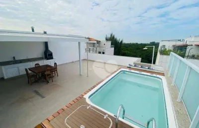 Cobertura com 3 quartos a venda, 355 m² por r$ 1.400.000 - recreio dos bandeirantes - rio de janeiro