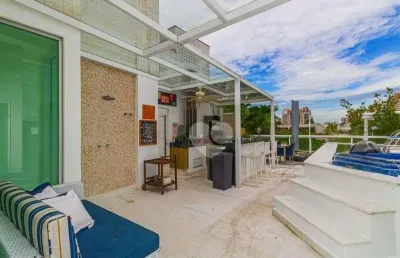Cobertura com 4  quartos à venda, 328 m² por r$ 3.700.000,  jardim oceânico - rio de janeiro/rj