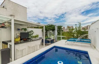 Cobertura com 4 quartos à venda, 328 m² por r$ 3.700.000,  jardim oceânico - rio de janeiro/rj