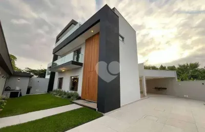 Casa com 4 suítes à venda, 325 m² - recreio dos bandeirantes - rio de janeiro/rj