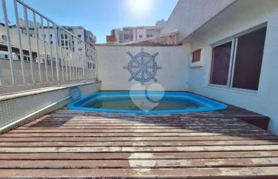 Cobertura com 4 dormitórios à venda, 170 m² por r$ 700.000,00 - grajaú - rio de janeiro/rj