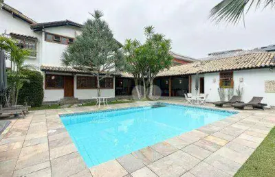 Casa à venda, 605 m² por r$ 6.900.000,00 - barra da tijuca - rio de janeiro/rj