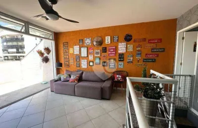 Cobertura com 3 quartos à venda, 136 m² por r$ 990.000 - barra olímpica - rio de janeiro/rj