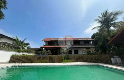 Casa com 5 quartos à venda, 915 m² por r$ 6.500.000 - barra da tijuca - rio de janeiro/rj