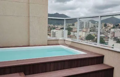 Cobertura com 4 quartoa à venda, 150 m² por r$ 1.290.000 - méier - rio de janeiro/rj