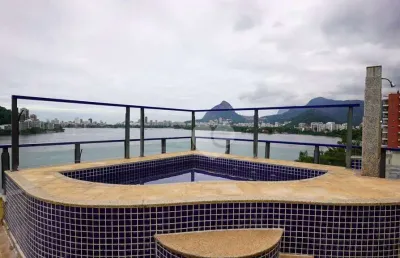 Cobertura com 4 quartos à venda, 495 m² por r$ 9.950.000 - lagoa - rio de janeiro/rj