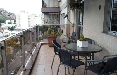 Apartamento com 2 quartos varandaà venda, 91 m² por r$ 420.000 - grajaú - rio de janeiro/rj