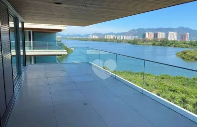 Apartamento com 1 quartos à venda, 130 m² por r$ 4.200.000 - barra da tijuca - rio de janeiro/rj