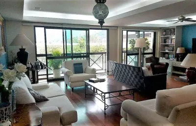 Luxuoso apartamento com 4 quartos à venda, 178 m²- lagoa lado ipanema