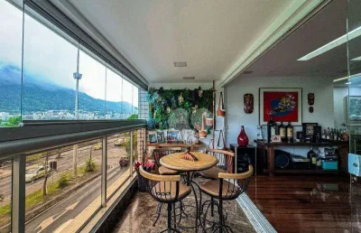 Apartamento com 3 dormitórios à venda, 185 m² por r$ 2.950.000,00 - lagoa - rio de janeiro/rj