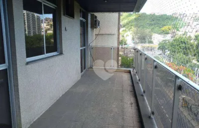 Apartamento com 2 quartos varanda  à venda, 91 m² por r$ 350.000 - grajaú - rio de janeiro/rj