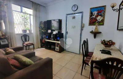 Apartamento térreo com 2 quartos à venda no grajaú, rio de janeiro/rj