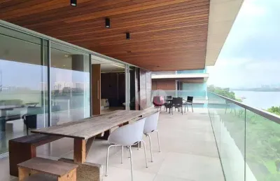 Apartamento com 1 quarto à venda, 130 m² por r$ 4.400.000 - barra da tijuca - rio de janeiro/rj