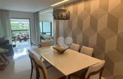 Apartamento com 4  quartos sendo 2 suítes à venda, 136 m² por r$ 2.500.000 - barra da tijuca - rio de janeiro/rj