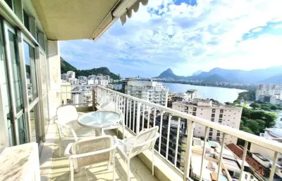 Apartamento à venda, 174 m² por r$ 2.600.000,00 - lagoa - rio de janeiro/rj