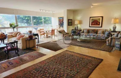 Excelente apartamento com 3 dormitórios à venda, 360 m²  - ipanema - rio de janeiro/rj