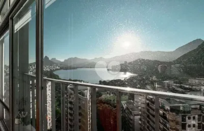 Apartamento com 4 dormitórios à venda, 155 m² por r$ 2.950.000,00 - lagoa - rio de janeiro/rj