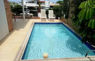 Cobertura com 3 quartos à venda, 321 m² por r$ 3.900.000 - jardim oceânico - rio de janeiro/rj