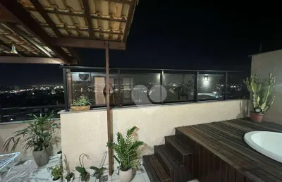Cobertura à venda, 112 m² por r$ 589.000,00 - taquara - rio de janeiro/rj