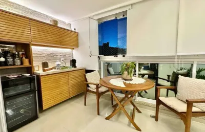 Apartamento com varanda, 3 quartos, 1 suíte e 2 vagas à venda, 124 m² por r$ 2.050.000 - lagoa