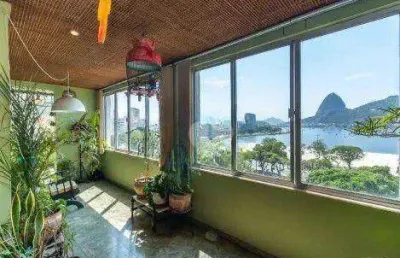 Vendo apartamento praia de  botafogo, frente, andar alto, 4quartos , suites, vaga, 360m2, vista panorâmica.