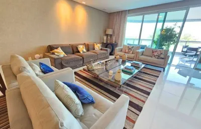 Apartamento com 4 suites 1 master para alugar, 393 m² por r$ 51.847/mês - barra da tijuca - rio de janeiro/rj