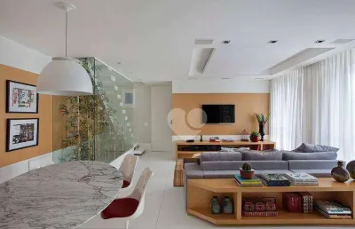 Cobertura com 2 suítes para alugar, 236 m² por r$ 25.352/mês - barra da tijuca - rio de janeiro/rj