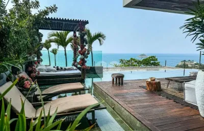 Casa com 5 quartos para alugar, 918 m² por r$ 117.383/mês - joá - rio de janeiro/rj
