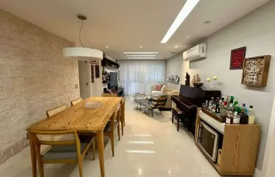 Apartamento com 3 quartos  à venda, 132 m² por r$ 1.650.000 - barra da tijuca - rio de janeiro/rj