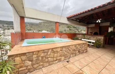 Cobertura com 4 dormitórios à venda, 160 m² por r$ 850.000,00 - méier - rio de janeiro/rj