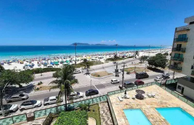 Apartamento com 3 quartos 1 vaga, 93 m² na praia do forte, cabo frio/rj