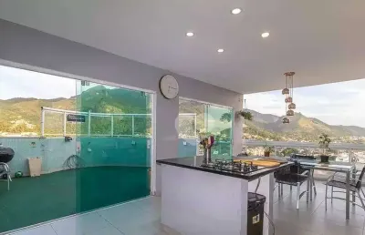 Cobertura com 3 quartos à venda, 172 m² por r$ 990.000 - freguesia de jacarepaguá - rio de janeiro/rj
